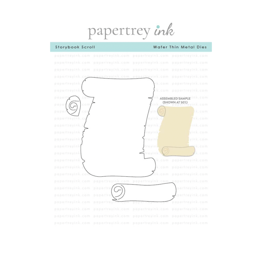 Papertrey Ink Storybook Scroll Dies pti-1008