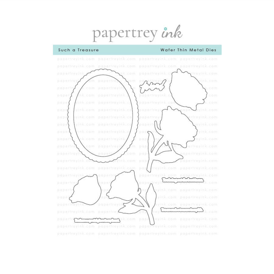 Papertrey Ink Such a Treasure Dies pti-1058