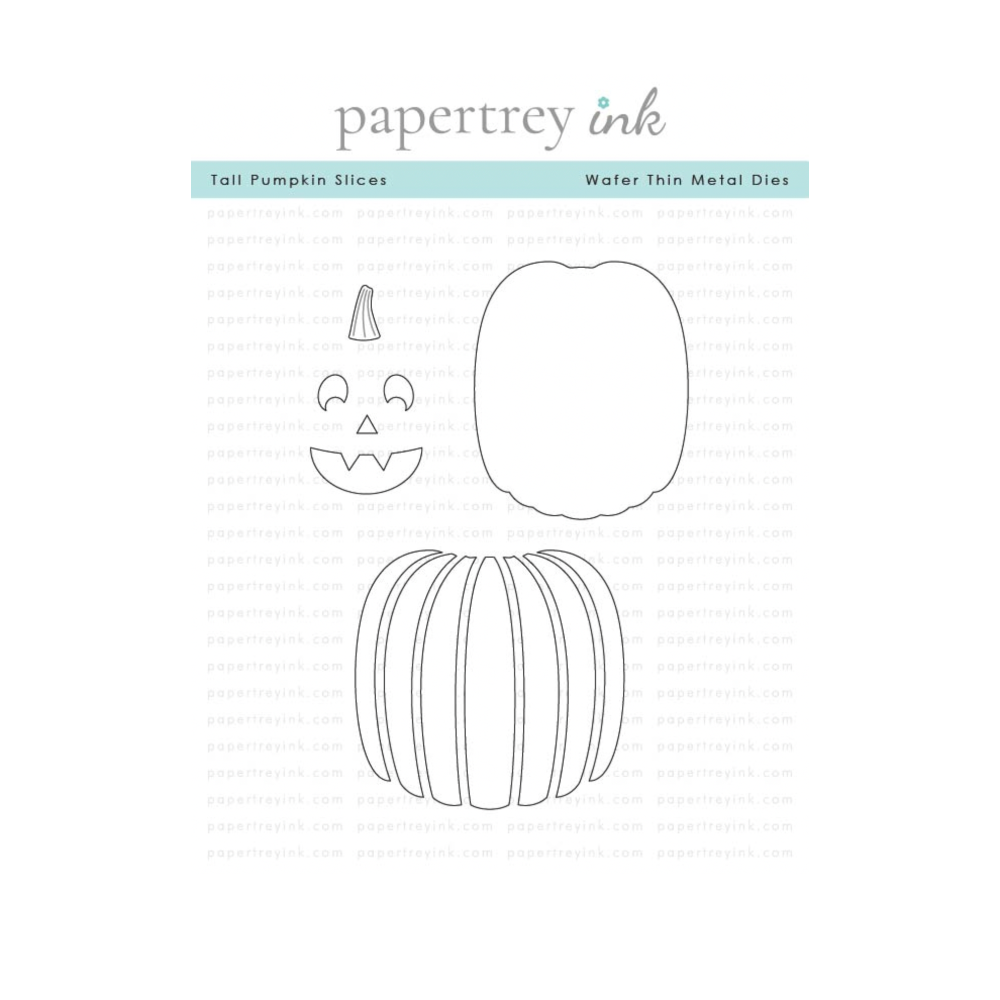 Papertrey Ink Tall Pumpkin Slices Dies pti-0990