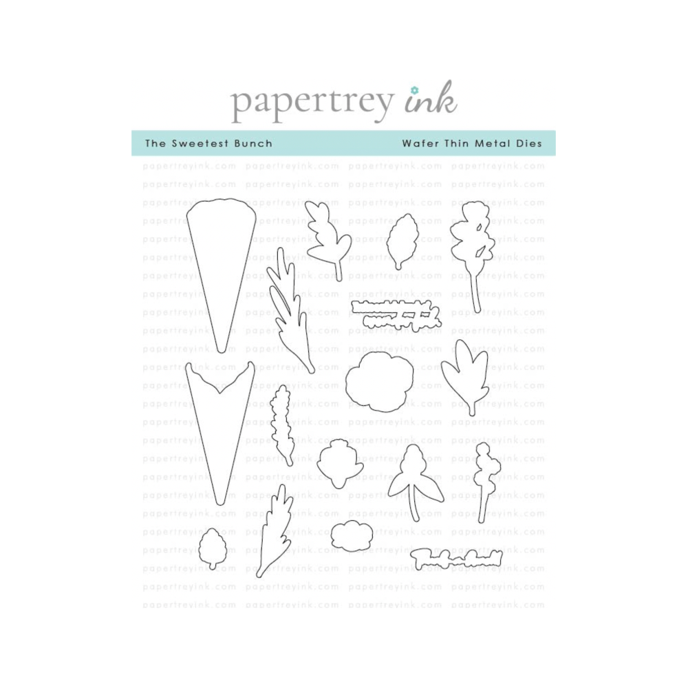 Papertrey Ink The Sweetest Bunch Dies pti-0971