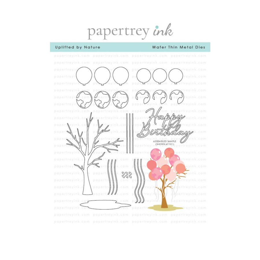 Papertrey Ink Uplifted by Nature Dies pti-1062