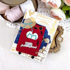 Papertrey Ink Well Traveled Dies pti-0958 suitcase