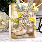 Papertrey Ink Wild Petals Dies pti-0938 boots