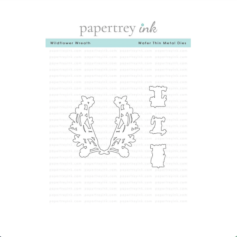 Papertrey Ink Wildflower Wreath Dies pti-1080
