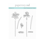 Papertrey Ink Winter Iris Clear Stamps 1671