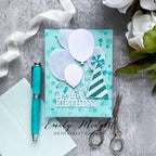 Simon Says Stamp Party Hat Wafer Dies sssd112879 Stamptember Birthday Card | color-code:ALT01