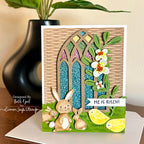 Simon Says Stamp Glitter Cardstock Pastels 6x6 sss332 Favorite Things Easter Card