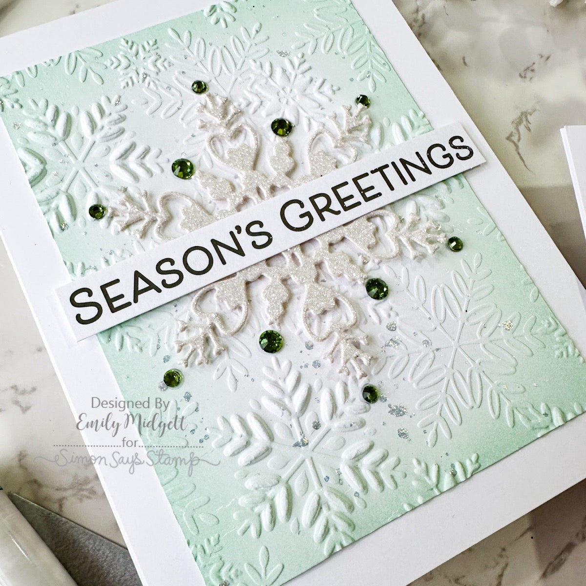 Simon Says Stamp Pastel Premium Ink Pad Pastel Green ptl104 Festive Fun | color-code:ALT04