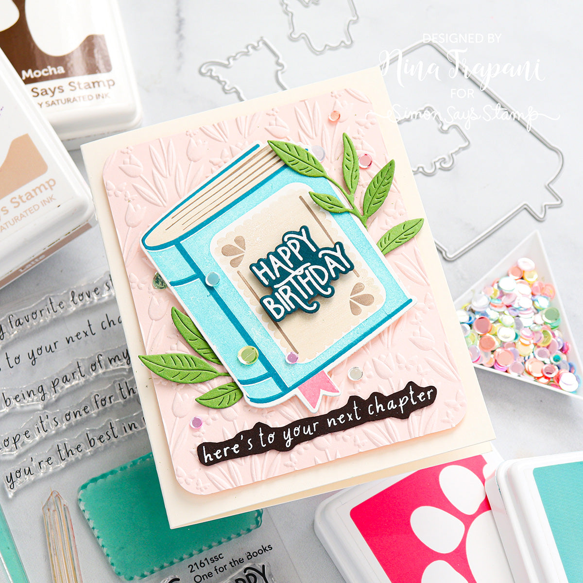 Simon Says Stamp Embellishment Mix Pastel Ice 0225pi Favorite Things Birthday Card | color-code:ALT01