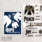 Simon Says Stamps and Dies Peacebird Bundle set1094pb And Everything Nice Christmas Card | color-code:ALT06
