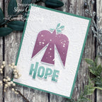 Simon Says Stamps and Dies Peacebird Bundle set1094pb And Everything Nice Christmas Card