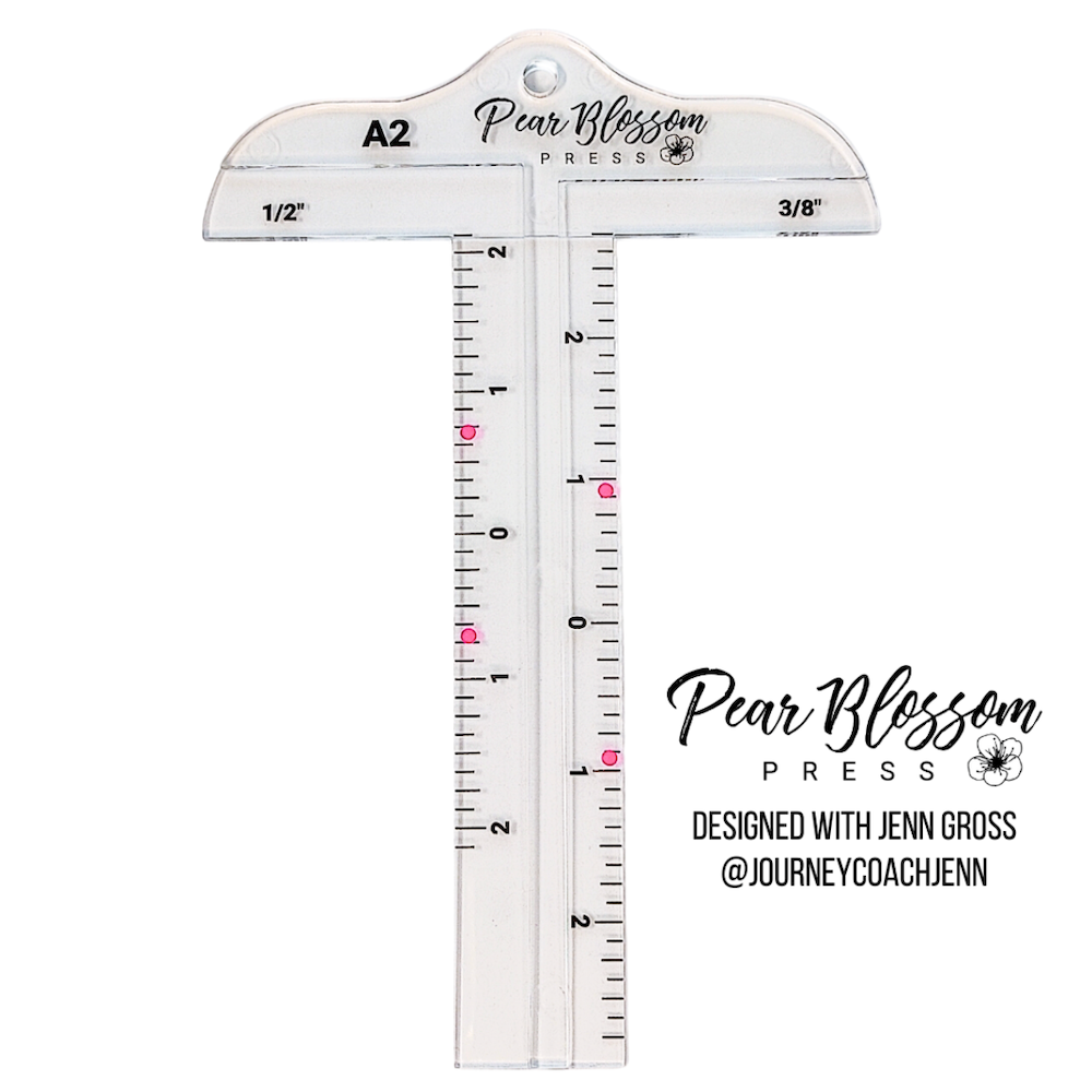 Pear Blossom Press T-Square Ruler A2 24682