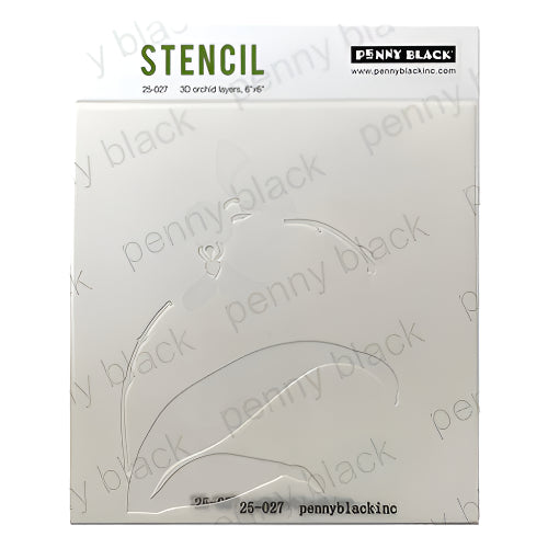 Penny Black 3D Orchid Layering Stencils 25-027