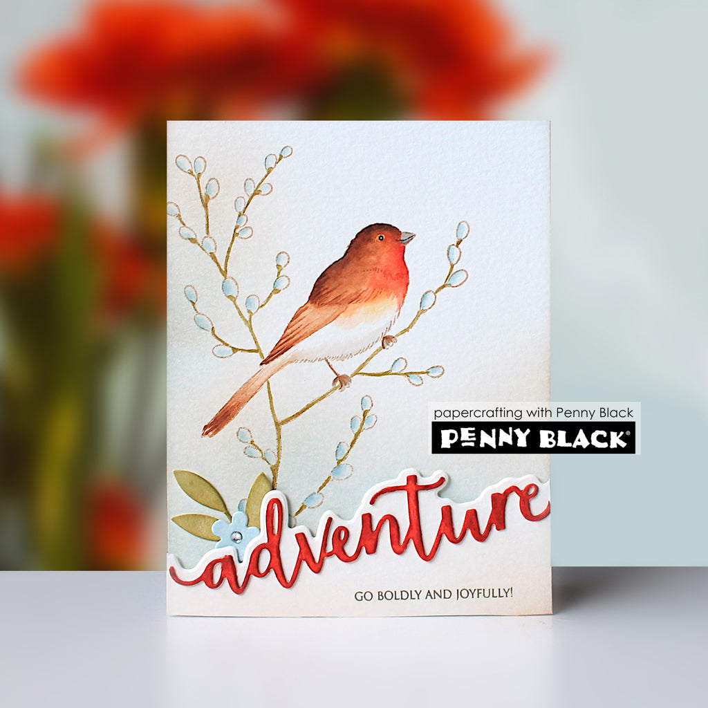 Penny Black Adventure Edger Dies 52-009 songbird
