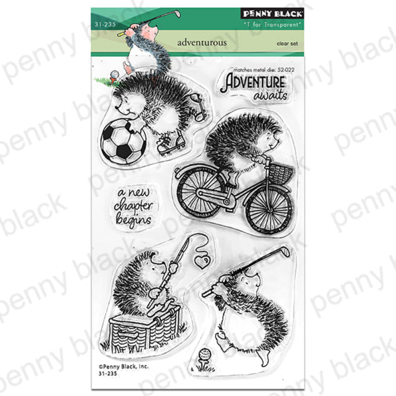 Penny Black Adventurous Clear Stamps 31-235