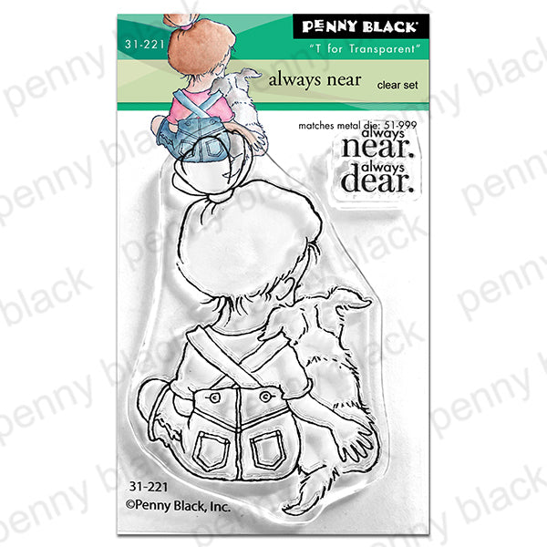 Penny Black Always Near Clear Stamps 31-221