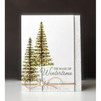 Penny Black Baroque Embossing Folder 65-024 trees