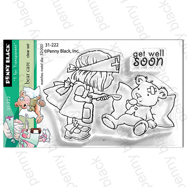 Penny Black Bear Care Clear Stamps 31-222