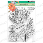 Penny Black Blossom Bunches Clear Stamps 31-193