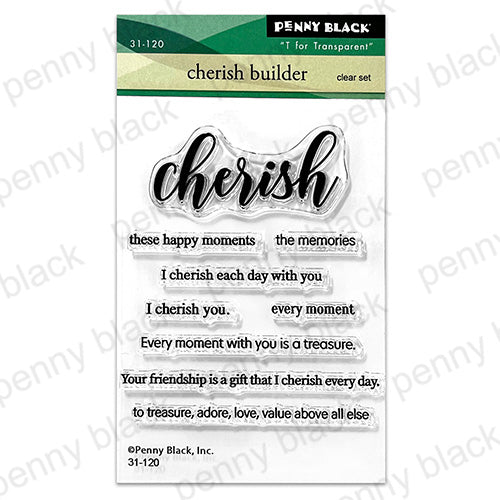 Penny Black Cherish Builder Clear Stamps 31-120