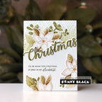 Penny Black Christmas Edger Dies 51-925 flowers