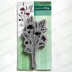 Penny Black Delicate Blossoms Cling Stamp 40-953