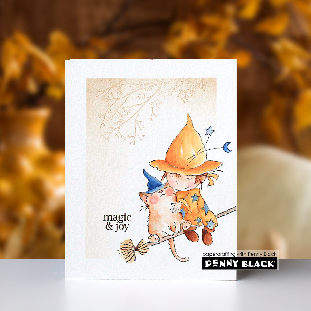 Penny Black Fab-Boo-Lous Clear Stamps 31-168 magic