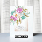 Penny Black Favorite Flowers Clear Stamps 31-226 lucky