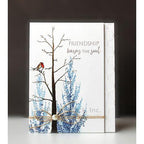 Penny Black Linked Embossing Folder 65-025 friendship