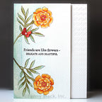 Penny Black Marigolds Clear Stamps 31-103 friends