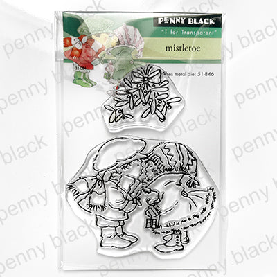 Penny Black Mistletoe Clear Stamps 31-084*