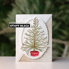 Penny Black Oval Whirl Thin Metal Creative Dies 51-921 tree