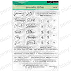 Penny Black Personalized Birthday Clear Stamps 31-233
