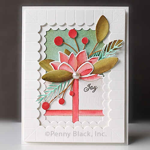 Penny Black Present Clear Stamps 31-108 joy