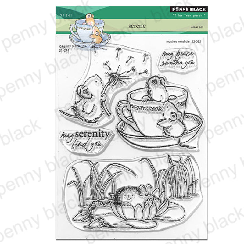 Penny Black Serene Clear Stamps 31-241