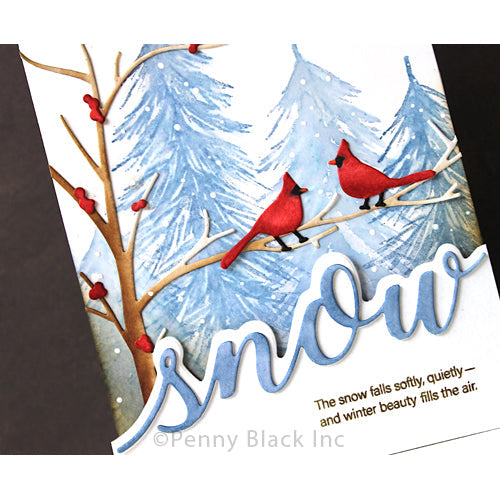 Penny Black Snow Edger Dies 51-833 snow