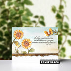Penny Black Sunflowers Clear Stamps 31-109 birthday