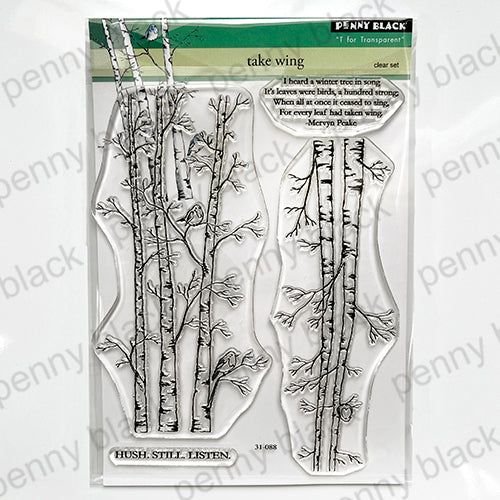 Penny Black Take Wing Clear Stamps 31-088