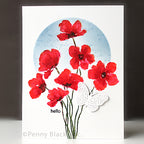 Penny Black Thrive Cling Stamp 40-956 hello