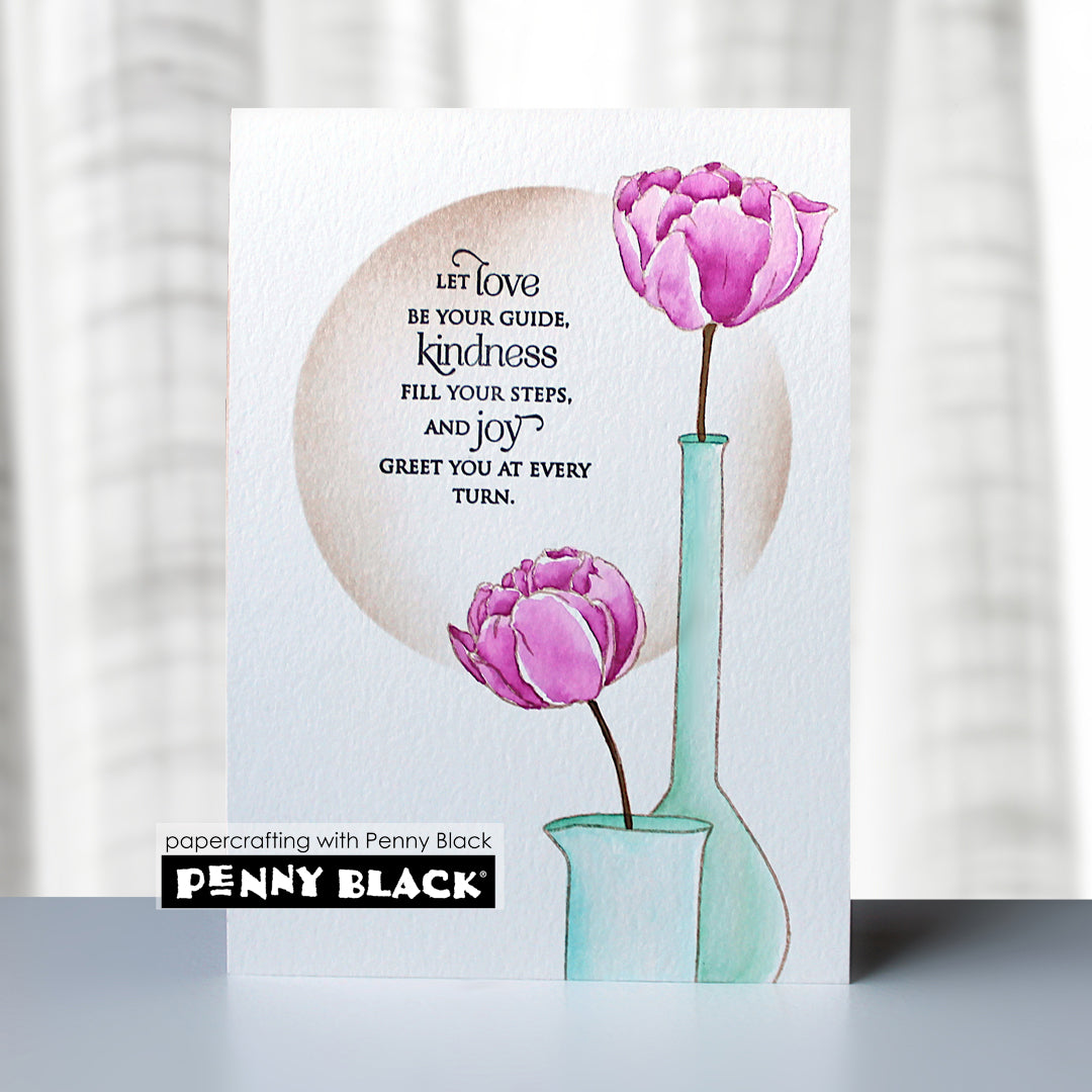 Penny Black Vases Clear Stamps 31-186 love