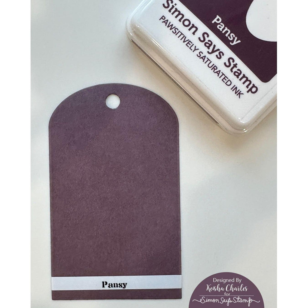 Simon Says Stamp Pawsitively Saturated Ink Pad Pansy ssk083 Diecember