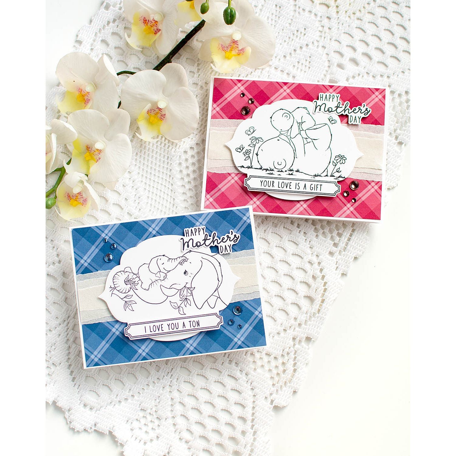 Simon Says Stamp Petal Tipped Labels Wafer Dies 8013sd You Are My Favorite Mother's Day Cards | color-code:ALT05