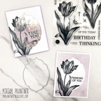 Simon Says Stamp Petal Tipped Labels Wafer Dies 8013sd You Are My Favorite Floral Cards