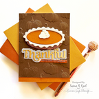 Simon Says Stamp Pie Wafer Dies 1149sd Sweet Wishes Thanksgiving Card
