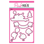 Pink and Main Birthday Birdies Dies pnm850