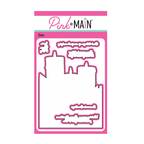 Pink and Main Christmas Candles Dies pnm791
