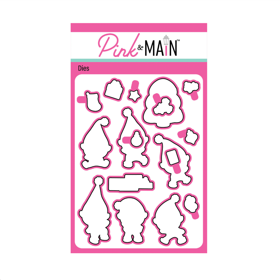 Pink and Main Christmas Elves Dies pnm788