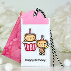 Pink and Main Colorful Ink Spots Vol. 2 8.5 x 5.5 inch Paper Pack pmp186 happy birthday