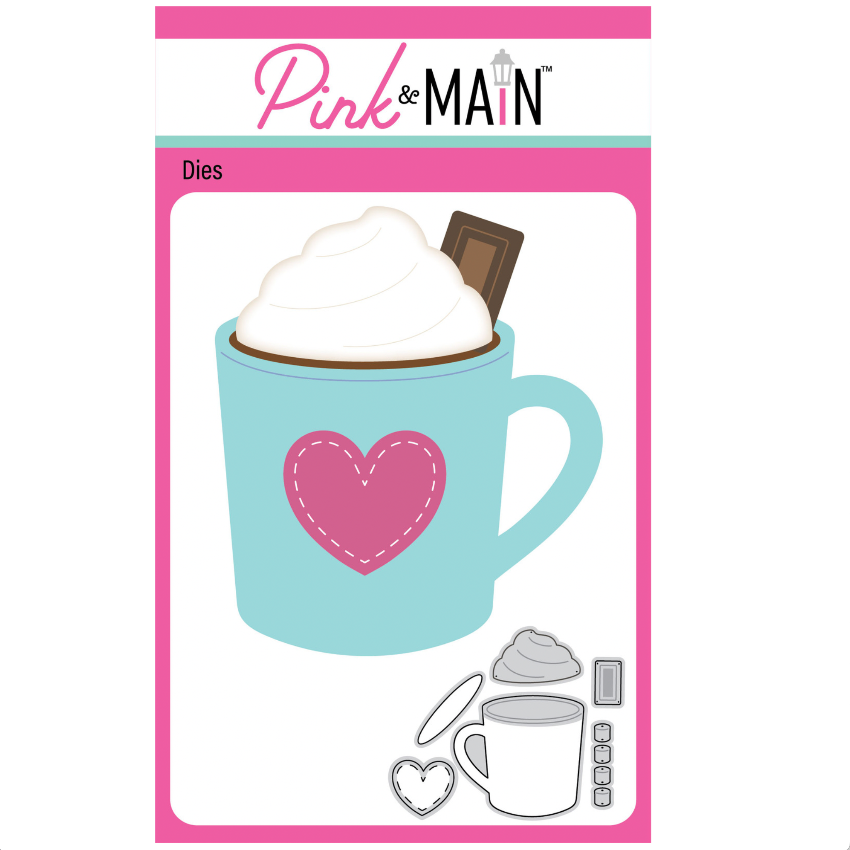 Pink and Main Cozy Mug Dies pnm818
