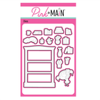 Pink and Main Cozy Shelf Dies pnm858